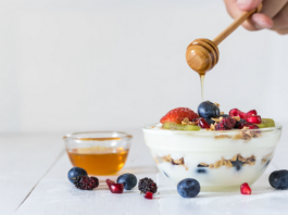 Honey and yogurt