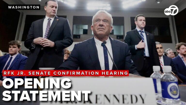 RFK Jr. Faces Contentous Grilling at First Confirmation Hearing for Leader of HHS